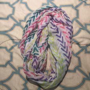 Multi colored infinity scarf 🧣